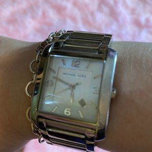 Michael Kors Silver Watch--Needs a Battery--$10 Firm